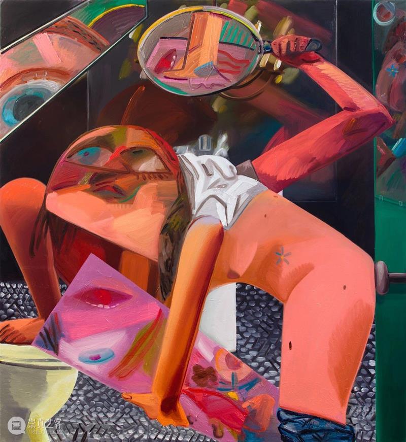 卓纳画廊宣布代理戴纳·舒茨(Dana Schutz) 卓纳 画廊 戴纳 舒茨 Dana Schutz 伐木工人 布面 油画 厘米 崇真艺客