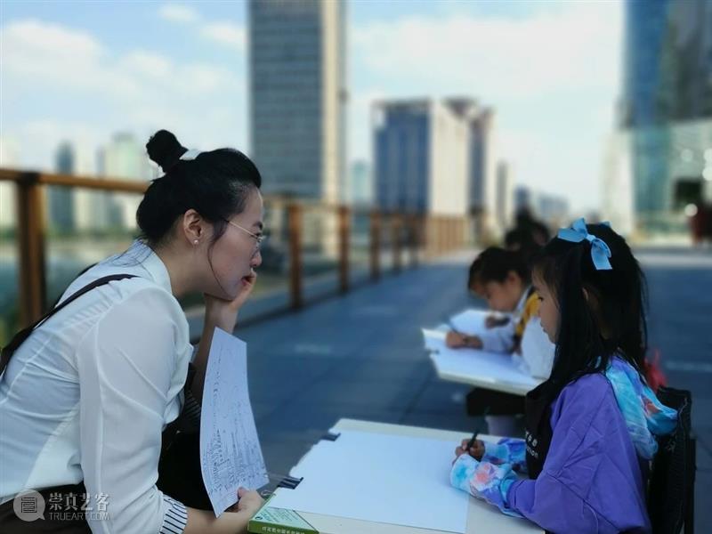 云艺坊 | 在“外滩最美天台”见证孩子们的“数字狂想曲”  复星艺术中心 数字 外滩 天台 狂想曲 孩子们 云艺坊 时间 人群 地点 复星艺术中心 崇真艺客