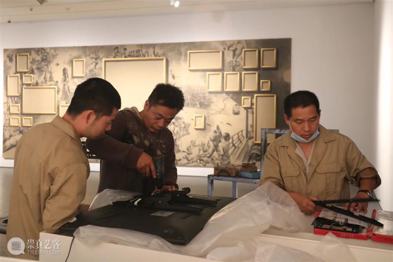 开幕倒计时1天 | “@武汉·2020”系列展览布展花絮抢先看 花絮 倒计时 武汉 系列 合美术馆 工作 小合 美术馆 楔子 傅中望 崇真艺客