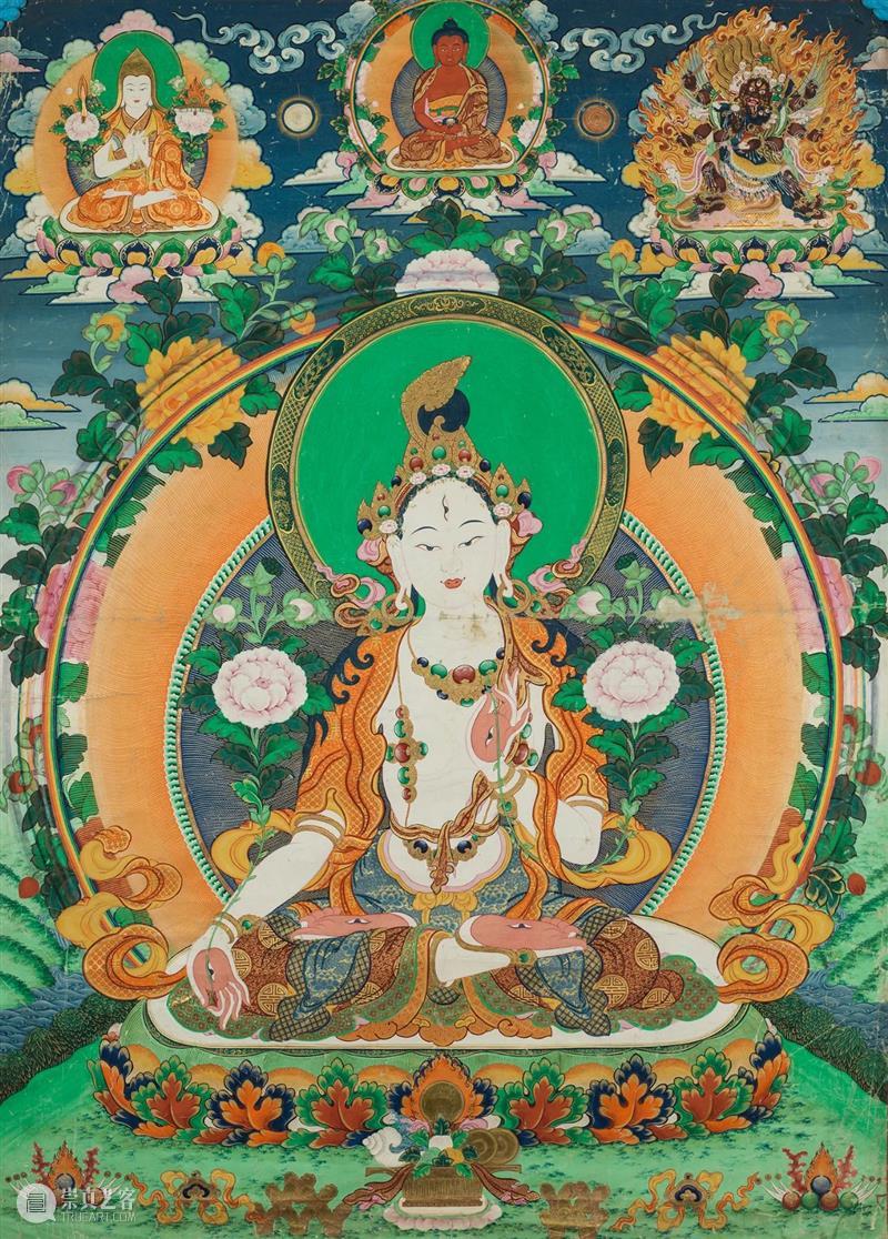 云观展 | “吉祥圣域——藏传佛教绘画与造像艺术展”展品欣赏（三） 藏传佛教 圣域 艺术展 云观展 展品 公元 中叶 佛教 印度 西藏 崇真艺客