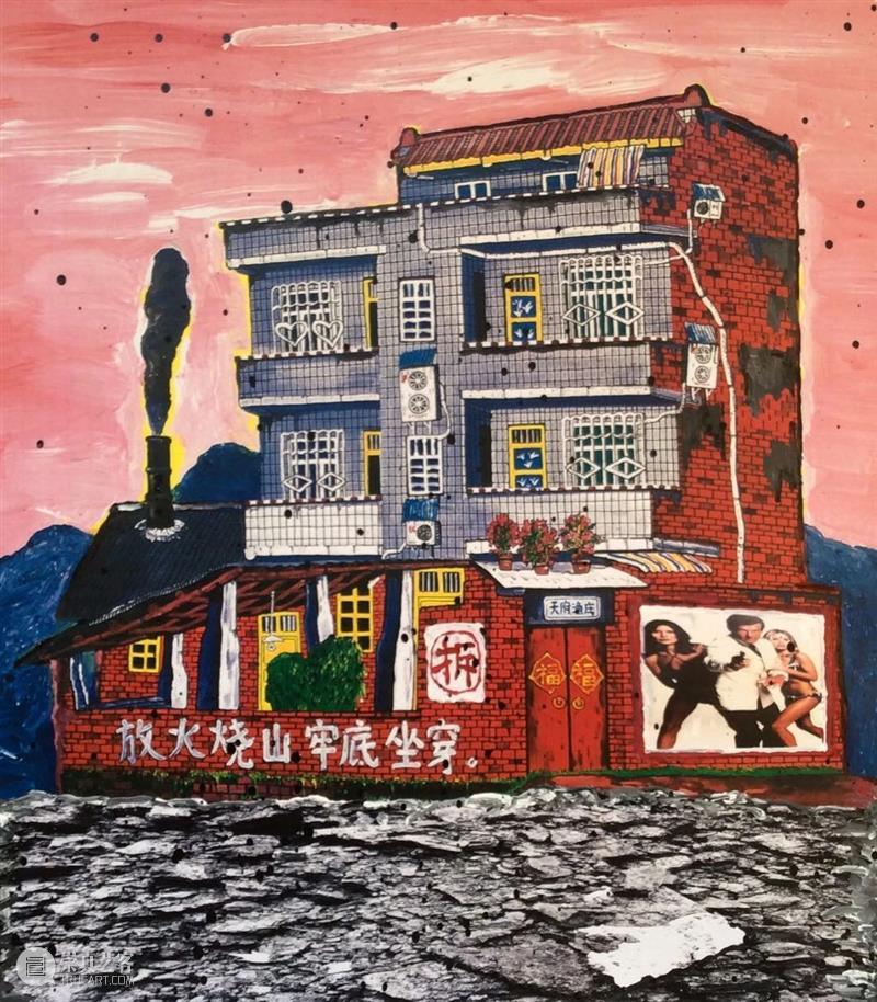 【GCA】《跃然纸上》艺术家推介丨第II期 艺术家 GCA 跃然纸上 第II期 陈卫闽 ChenWeimin 风景 纸本 丙烯 版权 崇真艺客