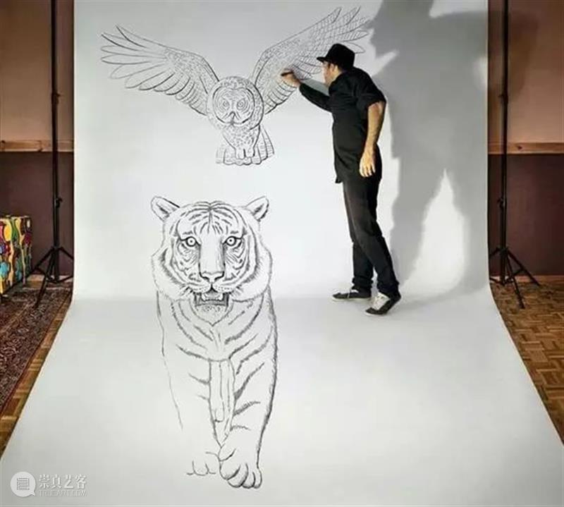 视觉丨3D铅笔的空间错乱——你会情不自禁“走”进他的画里 空间 铅笔 视觉 上方 中国舞台美术学会 右上 星标 本文 全球 艺术 崇真艺客