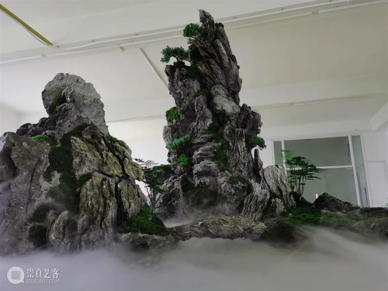 15个必看的未来数字山水创意 山水 创意 未来数字 王萌 激光 数字 达达 人工智能 艺术 未来 崇真艺客