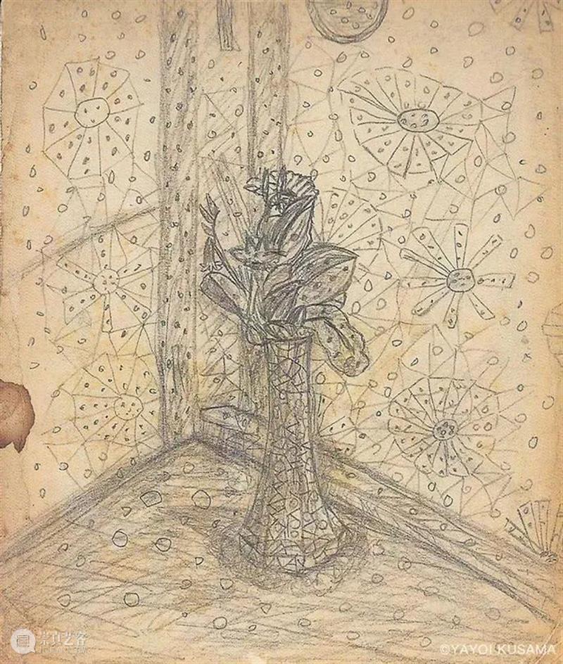 三为｜草间弥生与嬉皮士 草间弥生 嬉皮士 墙上 知了 造物者 手势 背影 世界 蔡康永 日语 崇真艺客