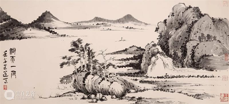 敬华网拍丨书画第二十五期 敬华 书画 二维码 预展 艺术 空间 张桂铭 设色纸本 扇片 佚名 崇真艺客