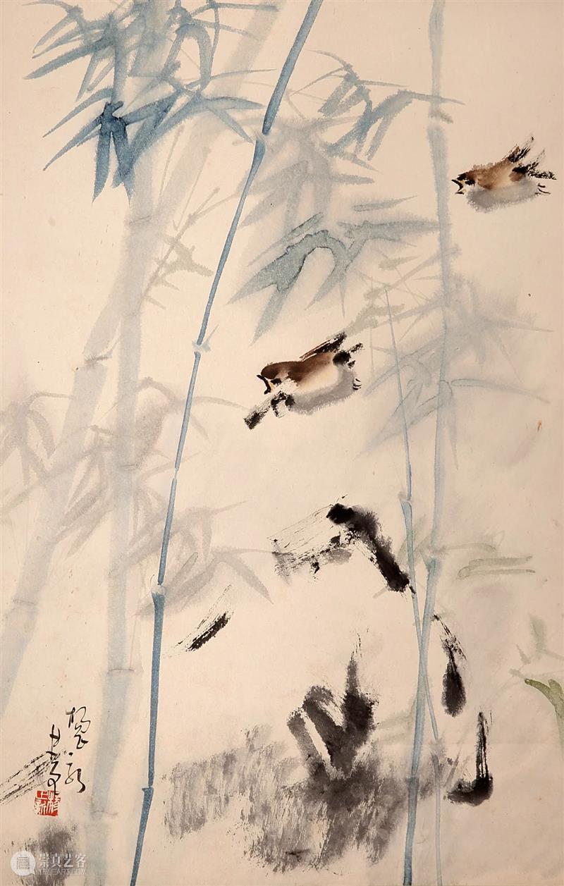 敬华网拍丨书画第二十五期 敬华 书画 二维码 预展 艺术 空间 张桂铭 设色纸本 扇片 佚名 崇真艺客