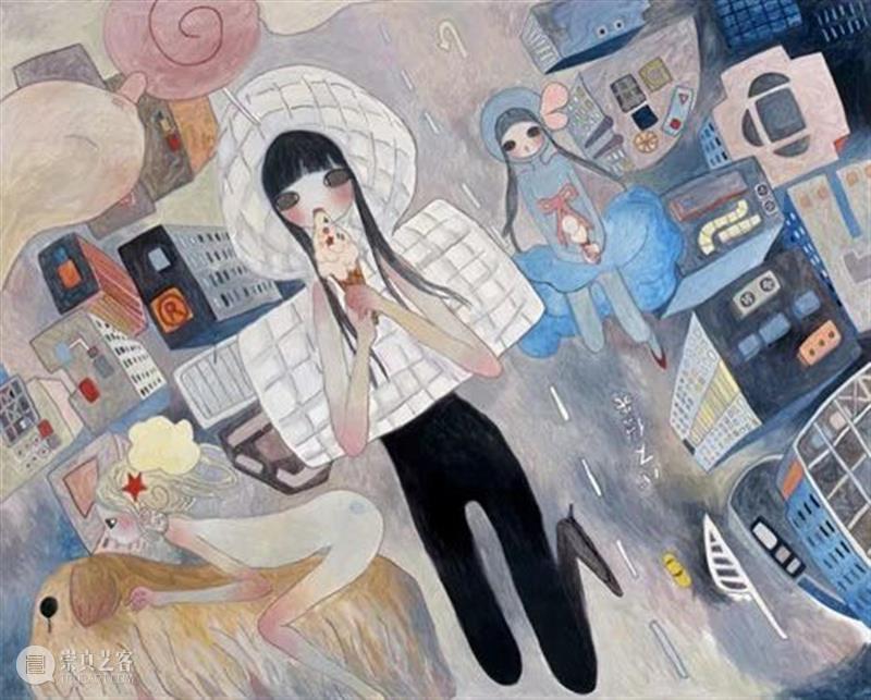 村上隆最受欢迎的接班弟子，二次元少女高野绫 高野绫 村上隆 弟子 二次元 少女 文章 公众 艺术 Art Absolute 崇真艺客