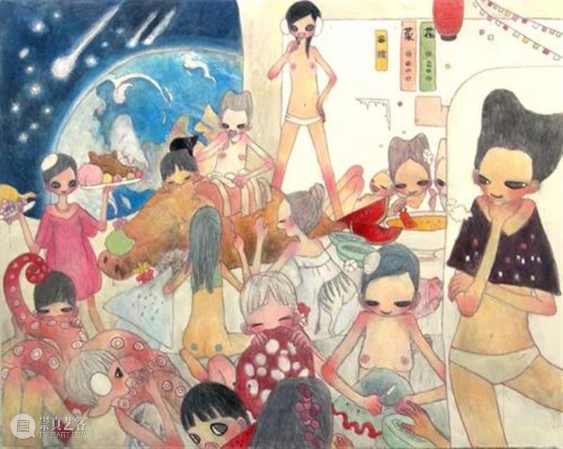 村上隆最受欢迎的接班弟子，二次元少女高野绫 高野绫 村上隆 弟子 二次元 少女 文章 公众 艺术 Art Absolute 崇真艺客