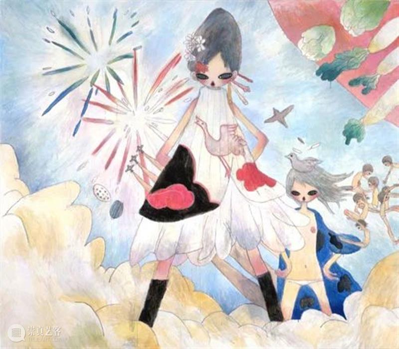 村上隆最受欢迎的接班弟子，二次元少女高野绫 高野绫 村上隆 弟子 二次元 少女 文章 公众 艺术 Art Absolute 崇真艺客
