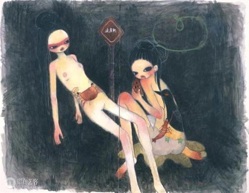 村上隆最受欢迎的接班弟子，二次元少女高野绫 高野绫 村上隆 弟子 二次元 少女 文章 公众 艺术 Art Absolute 崇真艺客
