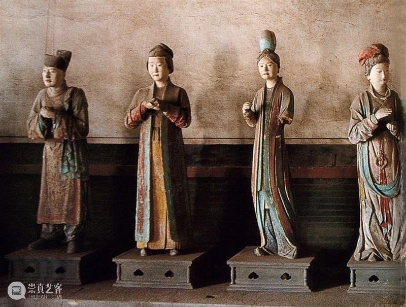 晋祠圣母殿彩塑：北宋现实主义雕塑的杰作 北宋 雕塑 现实主义 晋祠圣母殿彩塑 杰作 山西 太原市西南 悬瓮山 晋祠 三晋 崇真艺客