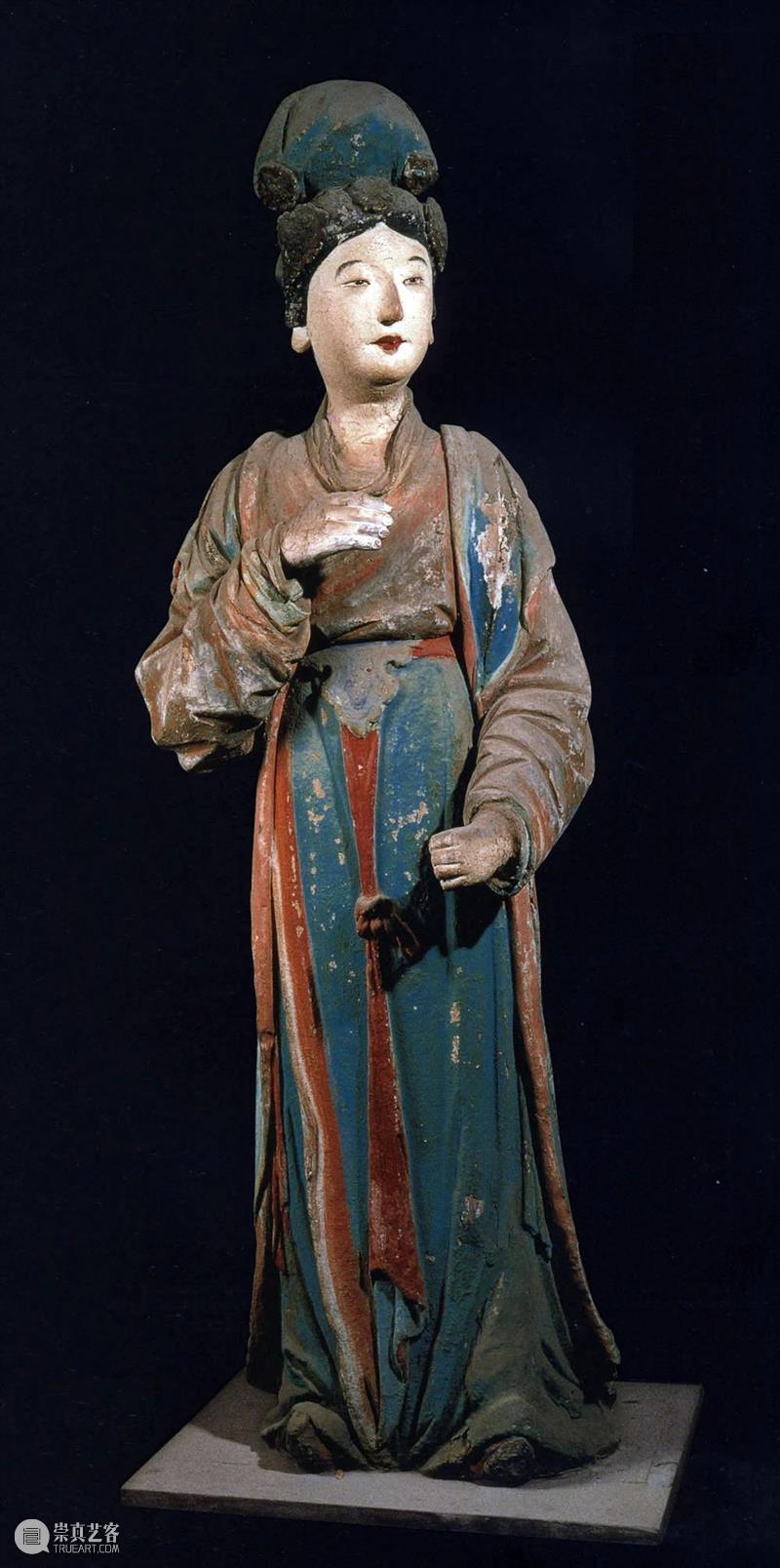 晋祠圣母殿彩塑：北宋现实主义雕塑的杰作 北宋 雕塑 现实主义 晋祠圣母殿彩塑 杰作 山西 太原市西南 悬瓮山 晋祠 三晋 崇真艺客