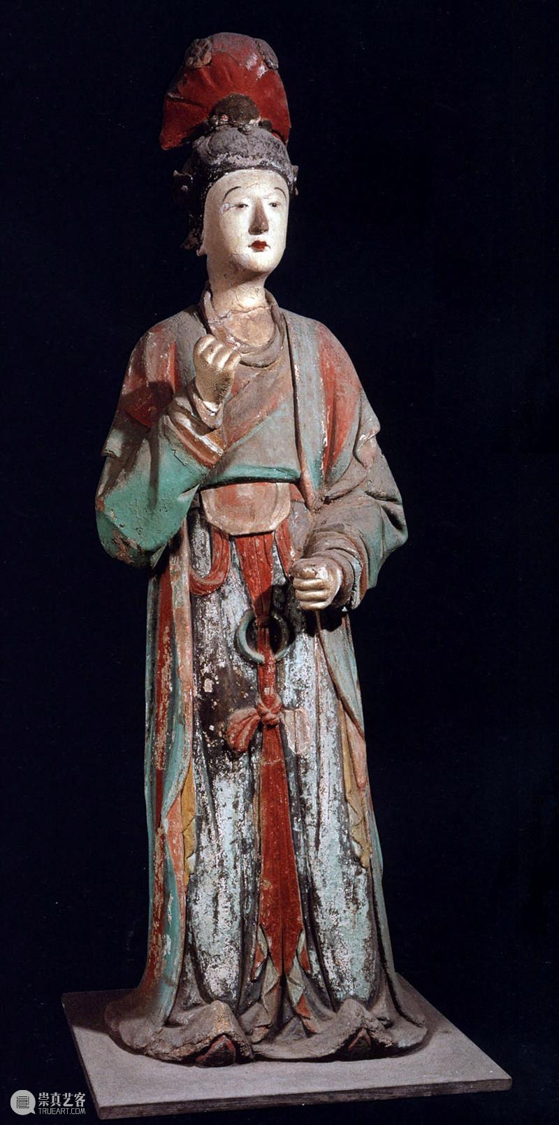 晋祠圣母殿彩塑：北宋现实主义雕塑的杰作 北宋 雕塑 现实主义 晋祠圣母殿彩塑 杰作 山西 太原市西南 悬瓮山 晋祠 三晋 崇真艺客