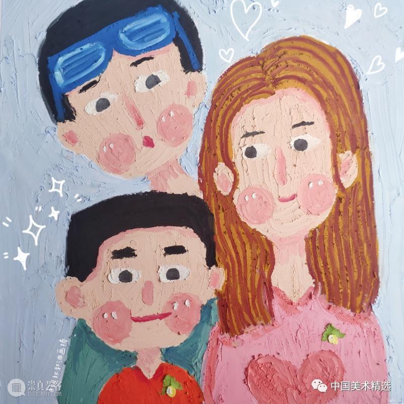 小时候用来涂鸦的油画棒，现在可以画成这样！你想尝试画一下吗？ 油画棒 小时候 嚯嚯 颜料 厚涂 肌理 样式 创意 笔触 甜品 崇真艺客