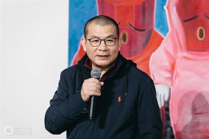 “幻与弦——刘国义个展”于“今日”开启 刘国义 个展 开幕式 现场 嘉宾 今日美术馆 中央美术学院 教授 博士生 导师 崇真艺客
