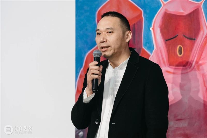 “幻与弦——刘国义个展”于“今日”开启 刘国义 个展 开幕式 现场 嘉宾 今日美术馆 中央美术学院 教授 博士生 导师 崇真艺客