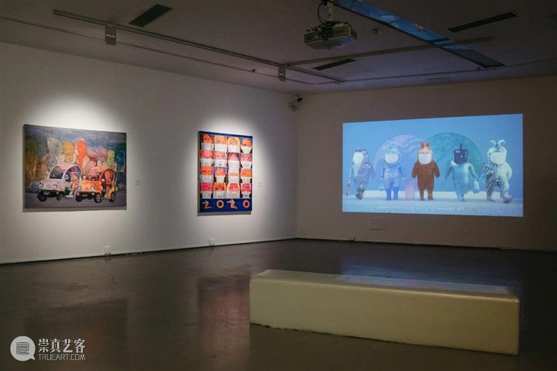 “幻与弦——刘国义个展”于“今日”开启 刘国义 个展 开幕式 现场 嘉宾 今日美术馆 中央美术学院 教授 博士生 导师 崇真艺客