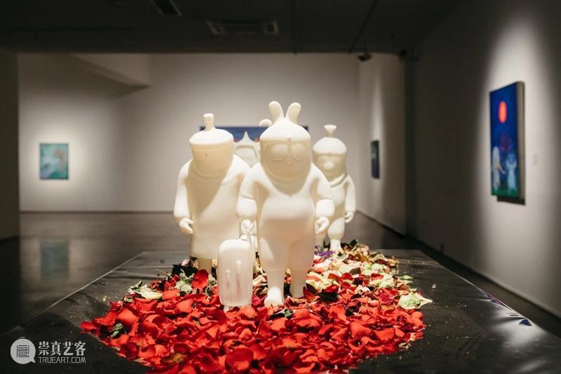 “幻与弦——刘国义个展”于“今日”开启 刘国义 个展 开幕式 现场 嘉宾 今日美术馆 中央美术学院 教授 博士生 导师 崇真艺客