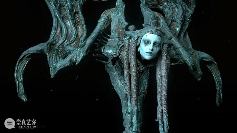 雕塑丨拉入魔幻的异次元世界，暗黑而美丽的数字雕塑 雕塑 魔幻 异次元世界 暗黑 数字雕塑 上方 中国舞台美术学会 右上 星标 本文 崇真艺客