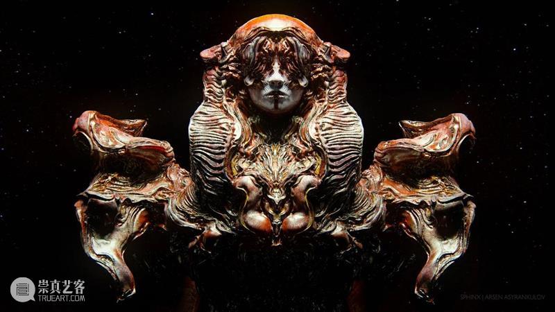 雕塑丨拉入魔幻的异次元世界，暗黑而美丽的数字雕塑 雕塑 魔幻 异次元世界 暗黑 数字雕塑 上方 中国舞台美术学会 右上 星标 本文 崇真艺客