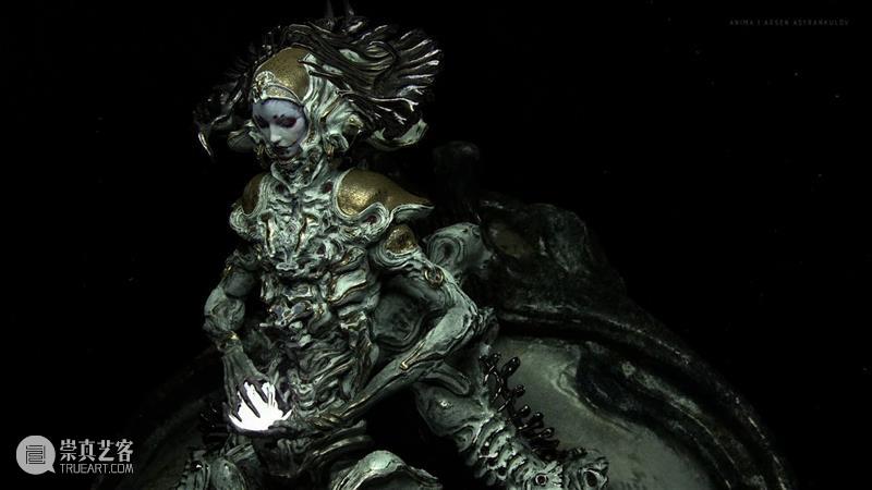 雕塑丨拉入魔幻的异次元世界，暗黑而美丽的数字雕塑 雕塑 魔幻 异次元世界 暗黑 数字雕塑 上方 中国舞台美术学会 右上 星标 本文 崇真艺客