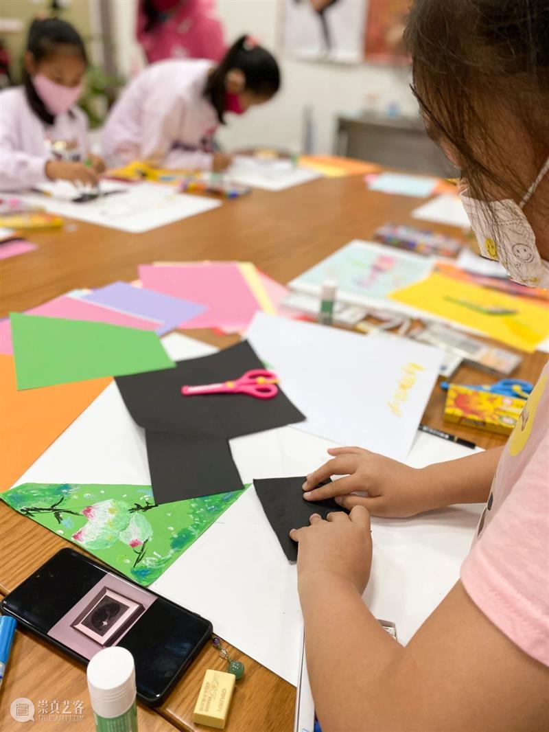 【手作之美】第39期课程回顾 | 亲子活动 · 设计“吴冠中艺术展”小小海报 手作 课程 吴冠中 艺术展 海报 亲子 活动 创意 意趣 清华 崇真艺客