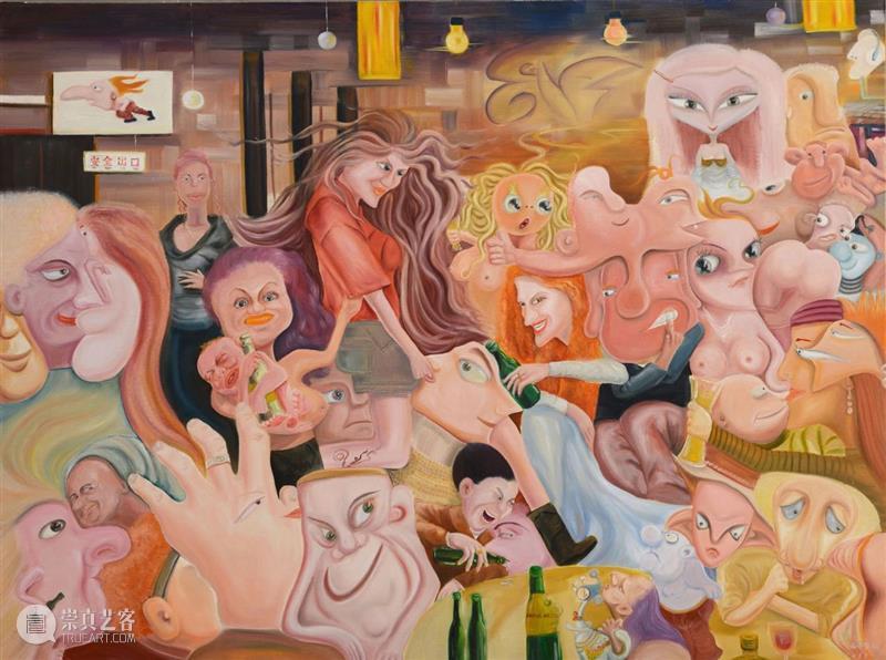 早年间捕蛇奇人，三里屯画尽人间百态，刘国义“今日”呈现个展“幻与弦” 刘国义 个展 早年 奇人 三里屯 人间 百态 名称 策展人 王春辰 崇真艺客
