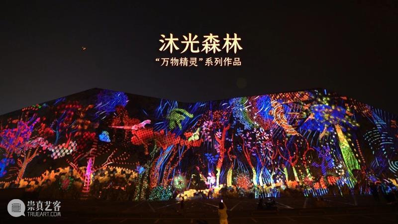 炫酷川美灯光秀，彻底点亮朋友圈 炫酷川美灯光秀 朋友圈 川美 艺术 灯光 过去 未来 主题 黄桷坪 虎溪 崇真艺客