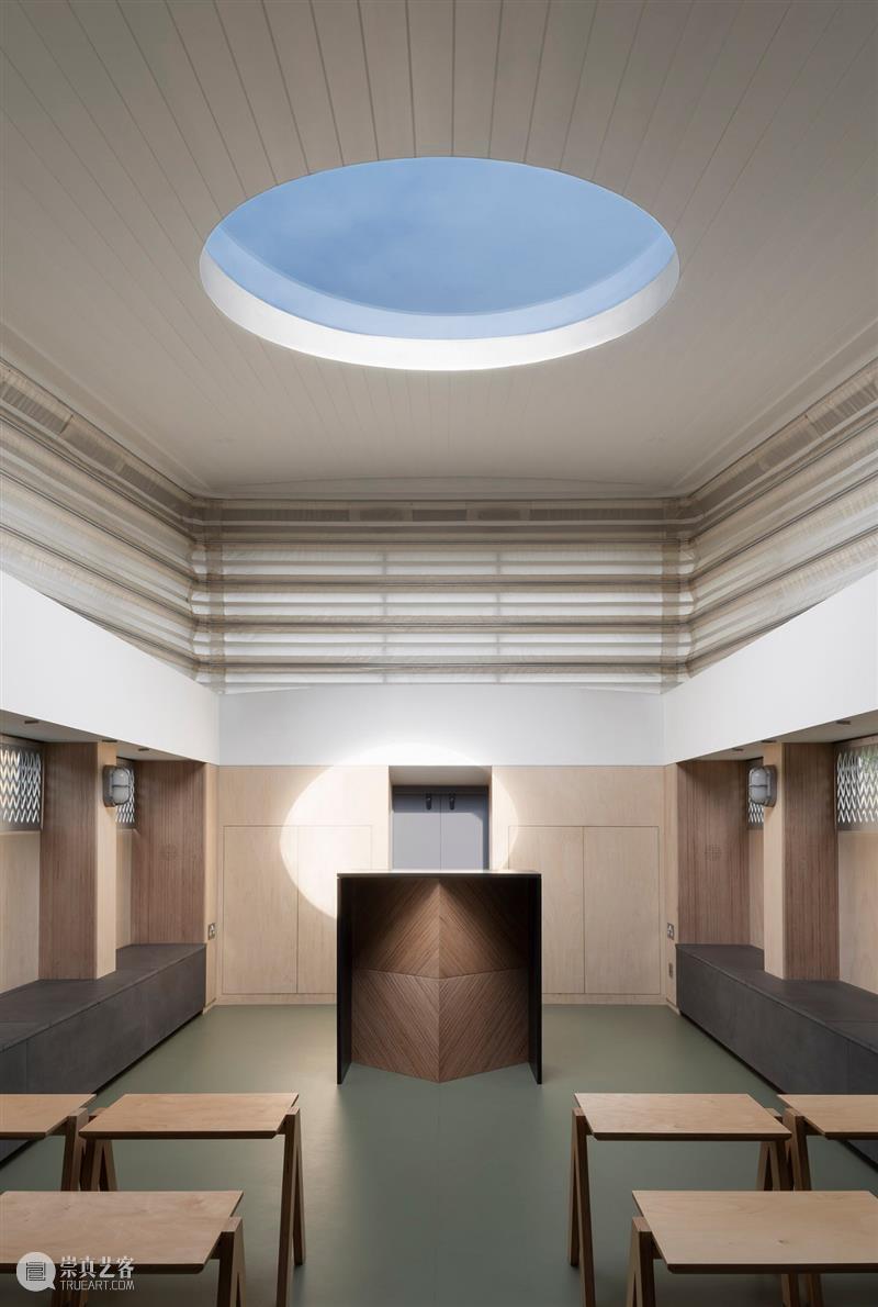 伦敦船体教堂，风琴式伸缩屋面 / Denizen Works 伦敦 教堂 船体 风琴式 屋面 教区 屋顶 宽梁狭船 创世纪 Genesis 崇真艺客