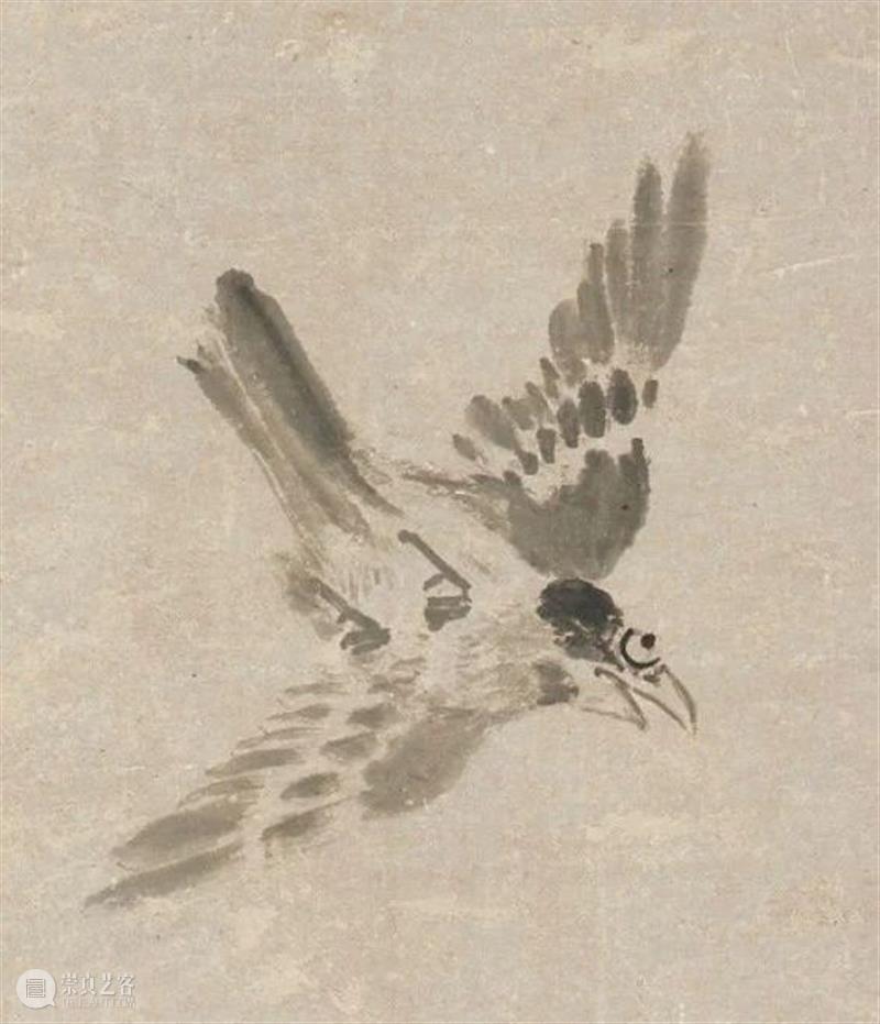 冷眼关情:八大山人《枯木双禽》赏析 八大山人 枯木双禽 冷眼关情 辛巳年 作品 晚年 精品 力作 画作 著作 崇真艺客