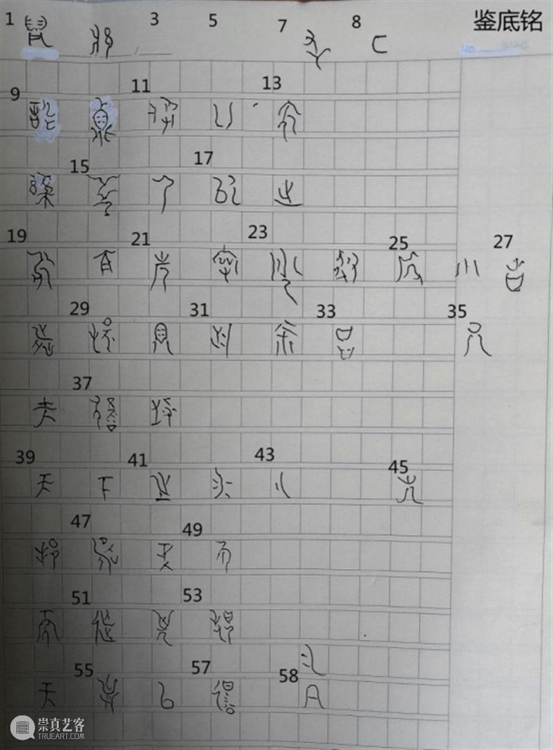 原创丨廿王夕（月）作鑒 丨廿王夕 无锡华建文化艺术品检测中心 用场 年份 仪器 春秋 周平王 本器 马承源 中国 崇真艺客