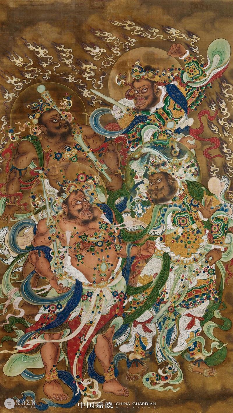 嘉德四季57期丨“天地人间”—水陆画专题 嘉德 水陆画 天地 人间 专题 拍卖会 中国 古代 书画 时间 崇真艺客