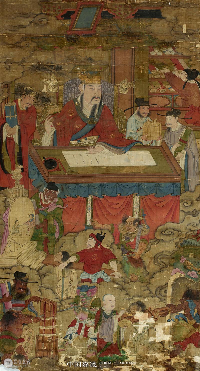 嘉德四季57期丨“天地人间”—水陆画专题 嘉德 水陆画 天地 人间 专题 拍卖会 中国 古代 书画 时间 崇真艺客