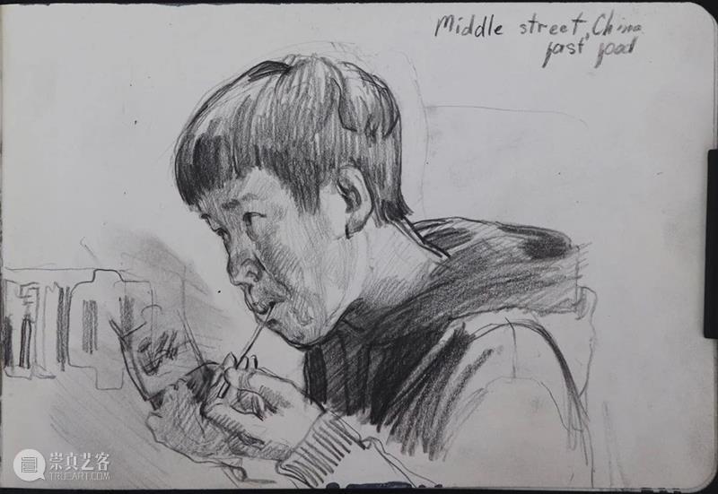 速写随手画，你也可以像他一样这么熟练！—— Vadinm Lipskykh Vadinm END 崇真艺客