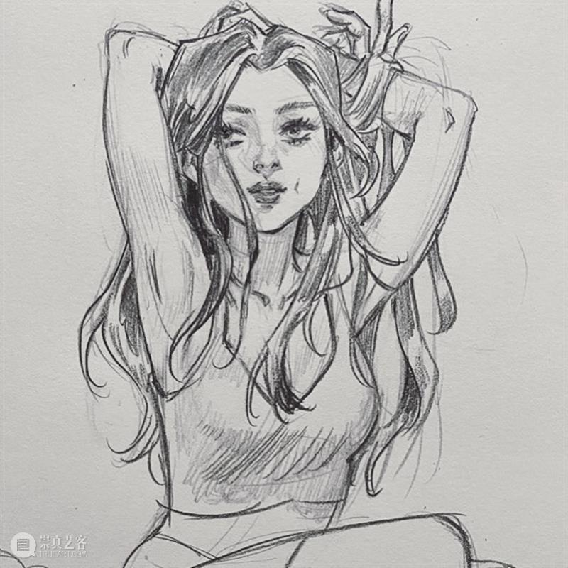 动感畅快的人物线稿 线稿 人物 动感 Hung 美国 作家 漫画家 Lee 笔下 味道 崇真艺客