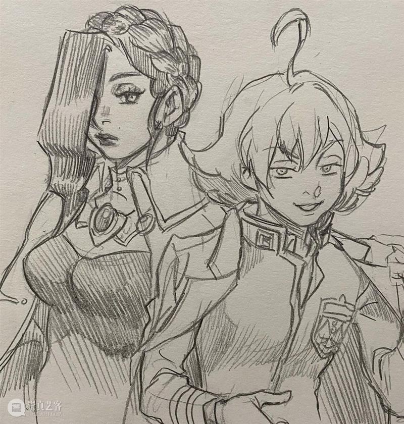 动感畅快的人物线稿 线稿 人物 动感 Hung 美国 作家 漫画家 Lee 笔下 味道 崇真艺客