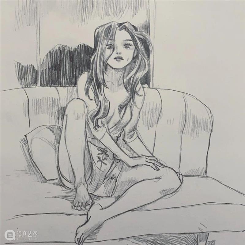 动感畅快的人物线稿 线稿 人物 动感 Hung 美国 作家 漫画家 Lee 笔下 味道 崇真艺客
