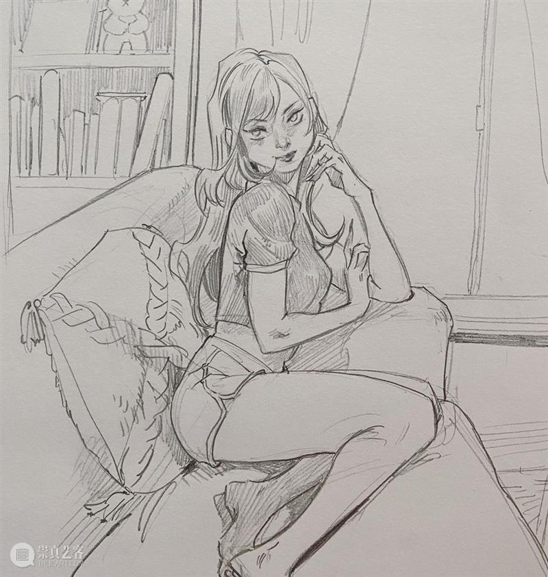 动感畅快的人物线稿 线稿 人物 动感 Hung 美国 作家 漫画家 Lee 笔下 味道 崇真艺客
