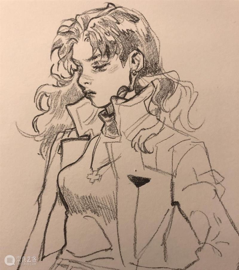 动感畅快的人物线稿 线稿 人物 动感 Hung 美国 作家 漫画家 Lee 笔下 味道 崇真艺客