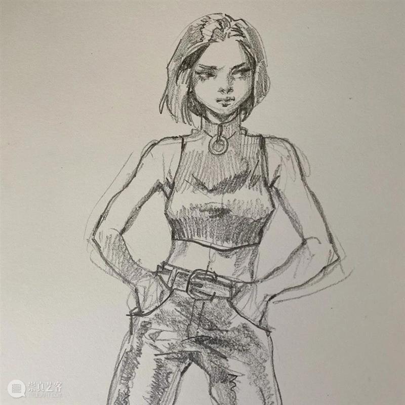 动感畅快的人物线稿 线稿 人物 动感 Hung 美国 作家 漫画家 Lee 笔下 味道 崇真艺客