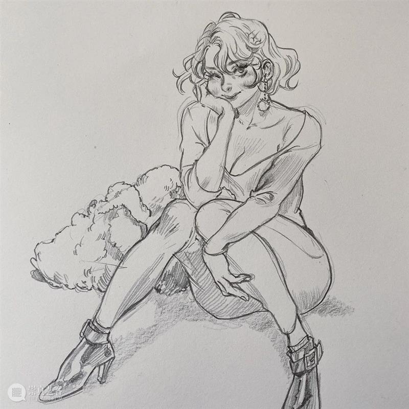 动感畅快的人物线稿 线稿 人物 动感 Hung 美国 作家 漫画家 Lee 笔下 味道 崇真艺客
