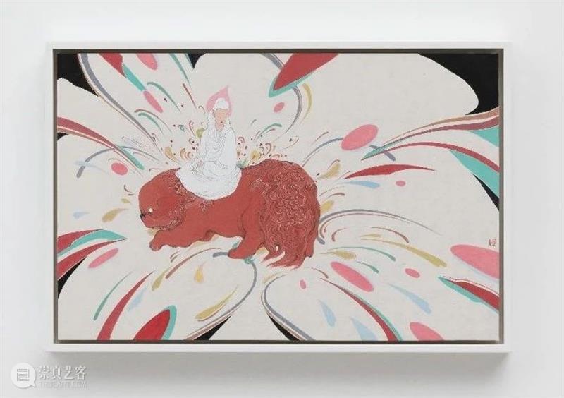 林于思 Lin Yusi丨東京画廊+BTAP 西岸艺博会参展艺术家介绍 林于思 艺术家 Yusi丨東京画廊+BTAP 西岸艺博会 世间 七色花 花瓣 颜色 少女 系列 崇真艺客