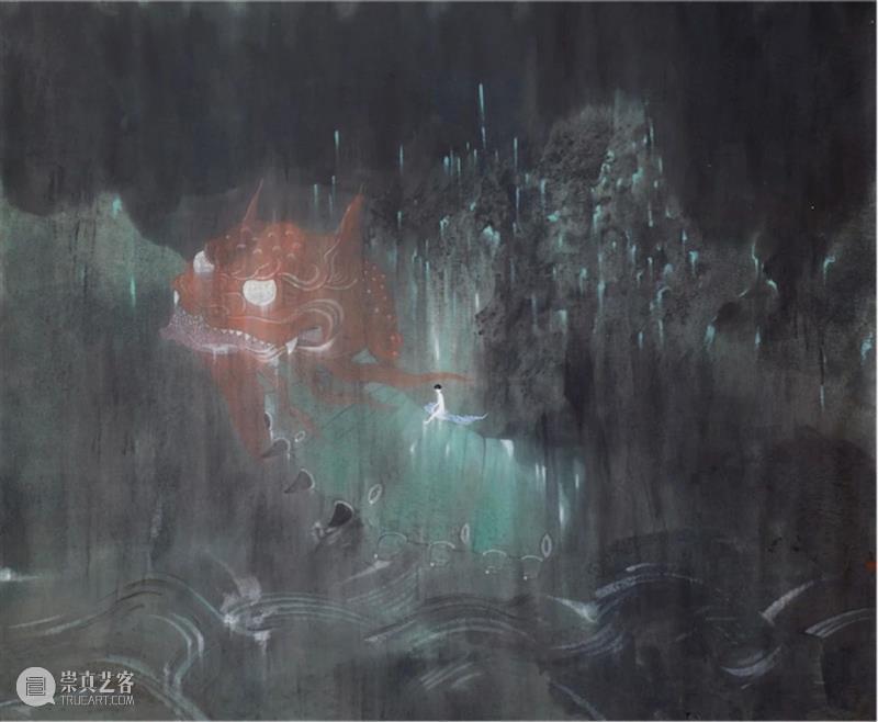 林于思 Lin Yusi丨東京画廊+BTAP 西岸艺博会参展艺术家介绍 林于思 艺术家 Yusi丨東京画廊+BTAP 西岸艺博会 世间 七色花 花瓣 颜色 少女 系列 崇真艺客