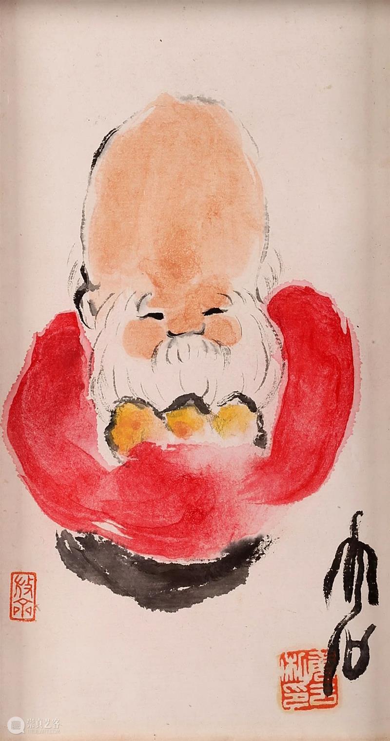 敬华网拍丨书画第二十七期 敬华 书画 二维码 预展 艺术 空间 唐云 寿星 镜框 古仪 崇真艺客
