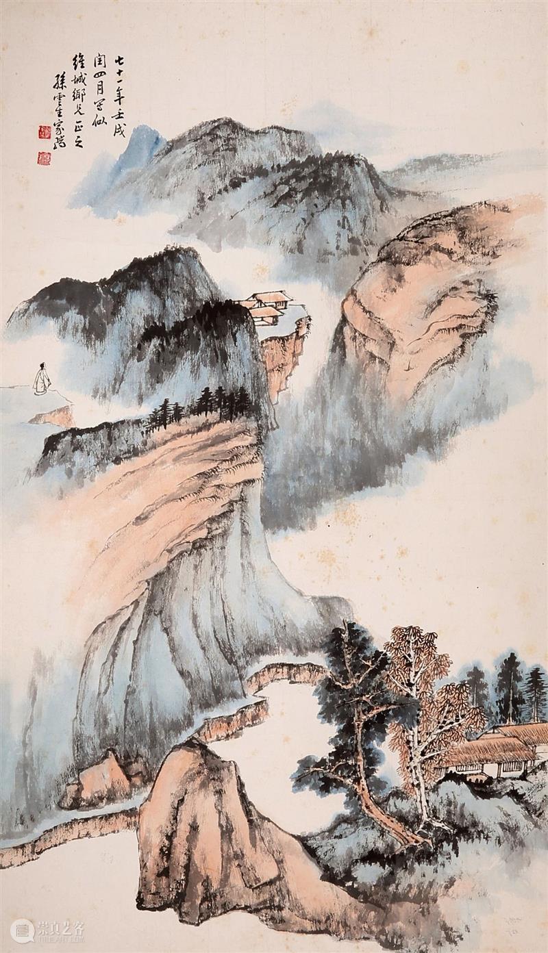敬华网拍丨书画第二十七期 敬华 书画 二维码 预展 艺术 空间 唐云 寿星 镜框 古仪 崇真艺客