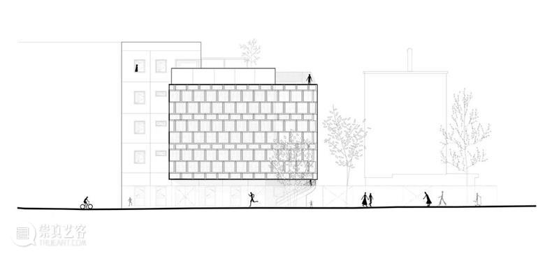 回收窗框，巴黎司法幼儿园 / BFV Architectes Architectes 巴黎 窗框 司法 幼儿园 Bocabeille 项目 经济 概念 环保 崇真艺客