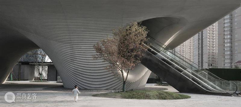 西安沣东新城莱安社区中心 / EID Architecture 西安沣东新城莱安社区中心 路径 建筑 西安城市中轴线西延段上的莱安社区中心近日 沣东新城 关中 渭河 冲积平原 秦岭 西咸一体化 崇真艺客