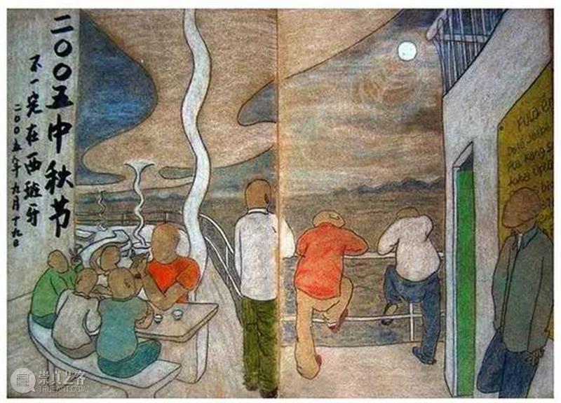 窦唯：画画让我安静，人生最苦不过熬清静  ArtBanana 窦唯 安静 人生 古时 圣人 先贤 生活 自画像 过程 好坏 崇真艺客