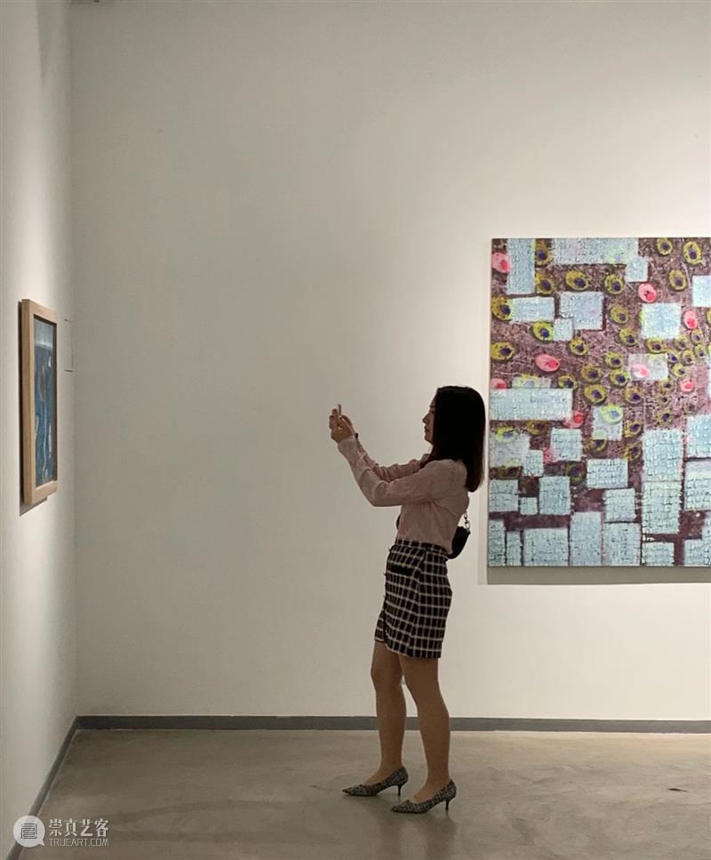 《种子——郭子作品展》亮相于深圳桥舍画廊 种子 郭子 作品展 深圳 桥舍画廊 开幕式 现场 场景 崇真艺客