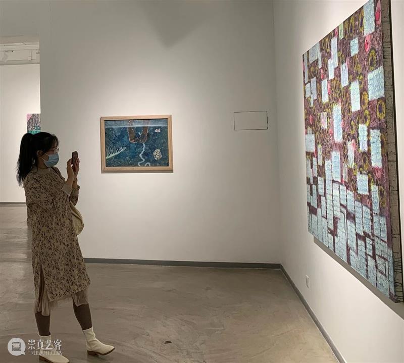 《种子——郭子作品展》亮相于深圳桥舍画廊 种子 郭子 作品展 深圳 桥舍画廊 开幕式 现场 场景 崇真艺客